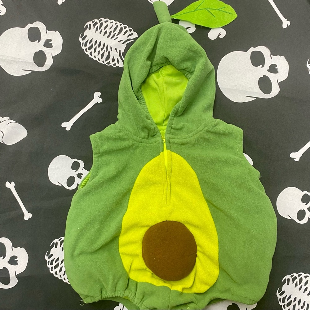 Baby Avocado Costume! 6-12 months. Halloween NIP